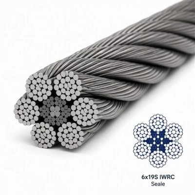 Kabllo ngritëse çeliku 6x19S IWRC